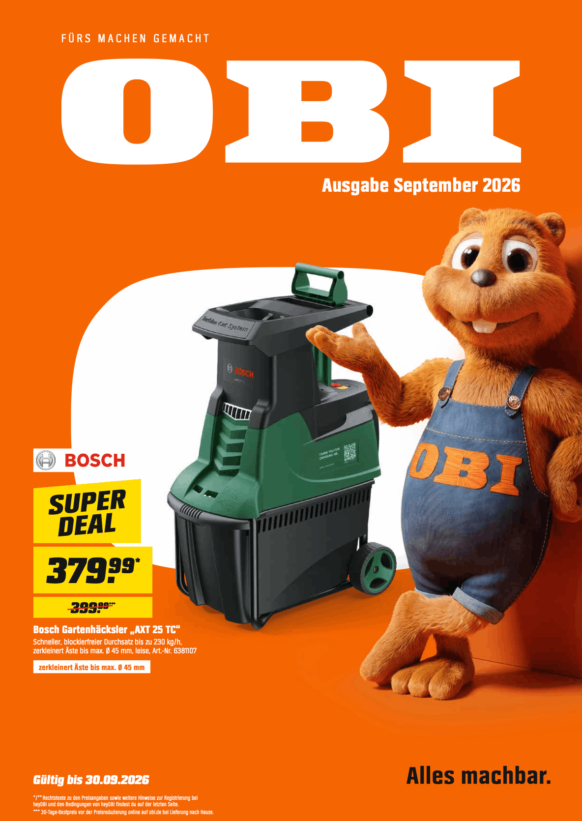 Veranstaltung Schnäppchen Mark Flyer